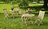 Brafab TURIN - zahradní skládací teaková židle